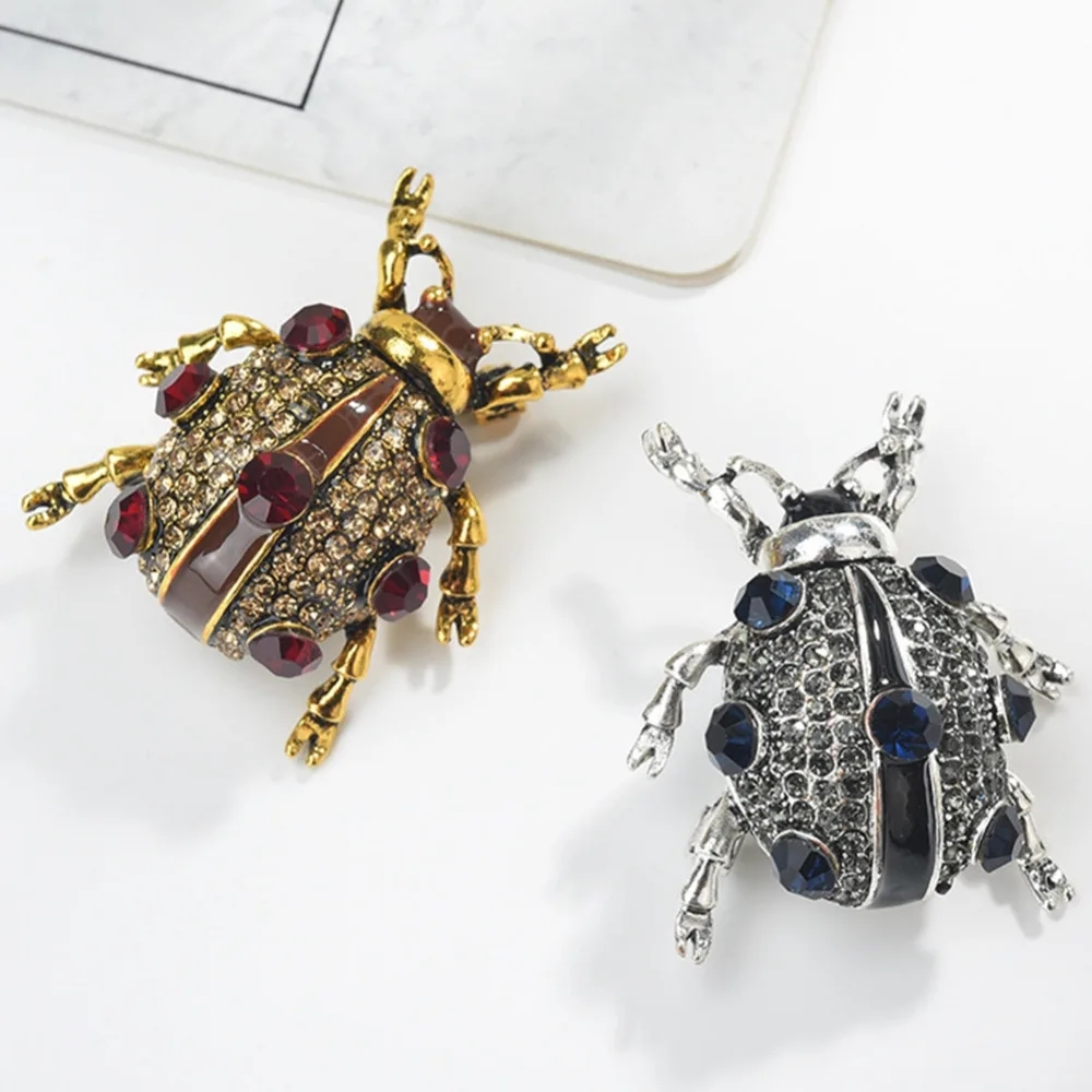 Унисекс насекомых Брошь Pin Для женщин и мужчин Jewelry милый маленький значки Модные