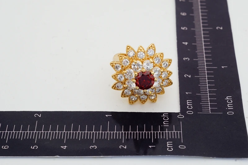 Ювелирные изделия для женского костюма Yunkingdom Hyperbole золотистого цвета модные