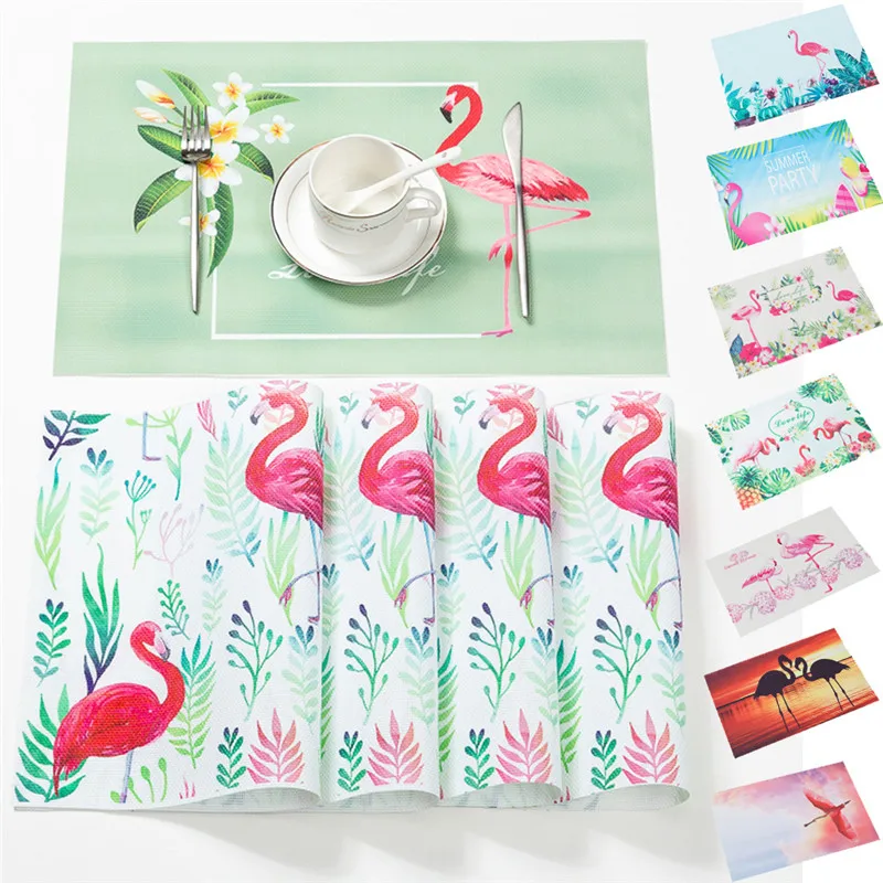 1 шт. ПВХ обеденный стол столовые приборы коврик кухонные тарелки кухонная