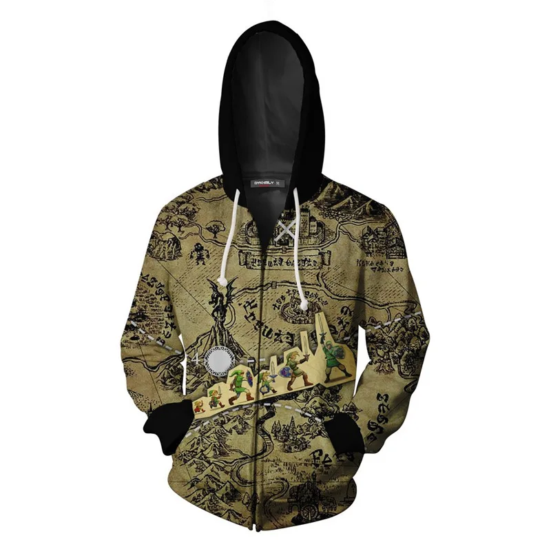 Легенда о Зельде: дыхание диких толстовки Link куртка Косплей Костюм принцессы Zelda