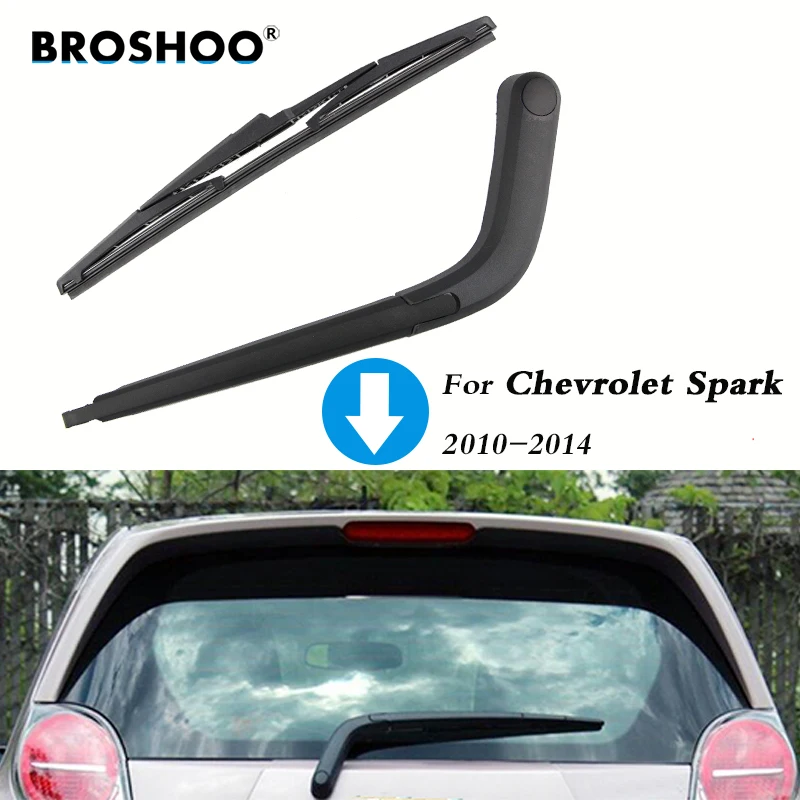 BROSHOO заднего стеклоочистителя для Chevrolet Spark хэтчбек(2010-) 310 мм, лобовое стекло авто Стайлинг
