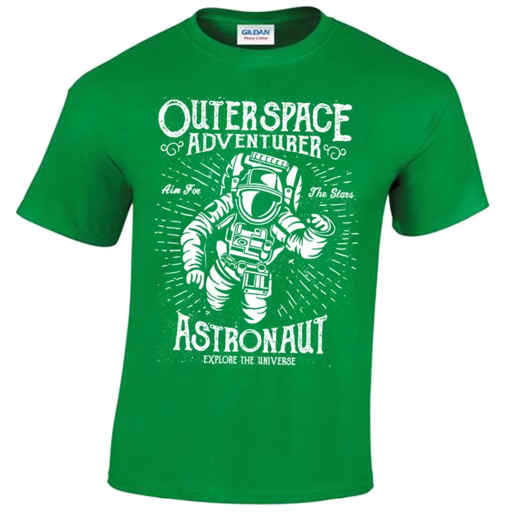 Astronauta Camiseta Hombre Ретро Motivacionales Adventurer Buzos 2019 новая брендовая одежда специальная