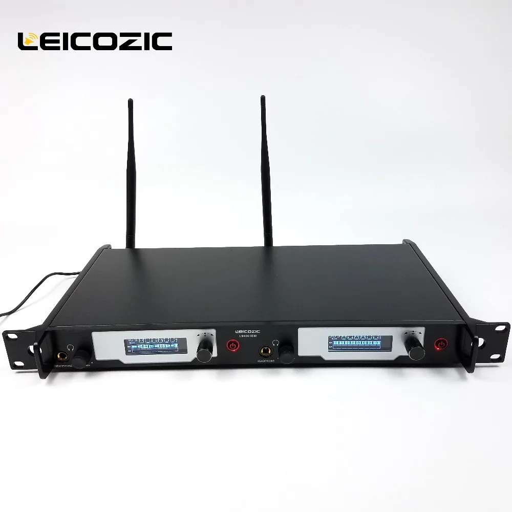 Leicozic беспроводная система мониторинга UHF наушники-вкладыши беспроводные и 6 приемников сценический монитор система L9400 IEM SR2050 IEM