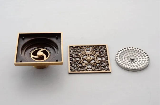 В европейском стиле высокого качества Искусство Резные античная латунь площадь