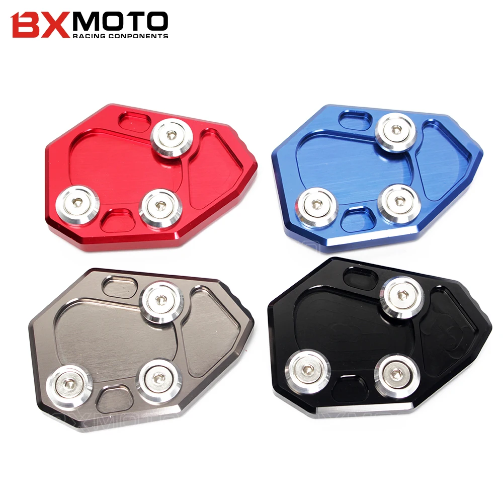 CNC алюминиевая боковая подставка для мотоцикла увеличитель пластина удлинитель