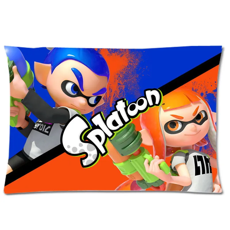 Изготовленный На Заказ Splatoon декоративная подушка чехол 20 &quotx 30&quot | Наволочка -32787007372