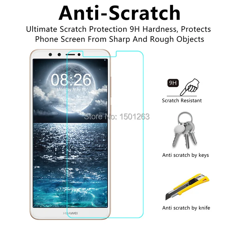 2 шт для huawei Enjoy 8 Plus 5 93 &quotзакаленное стекло чехол экрана Закаленное Защитная