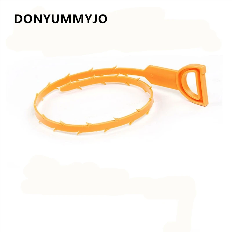 10 шт. в форме змеи мойка ванная туалет кухня слив удаляет забитые волосы чистящая