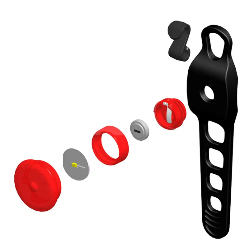 Водонепроницаемый интеллигентая (ый) велосипедный светильник 5 Люмен USB