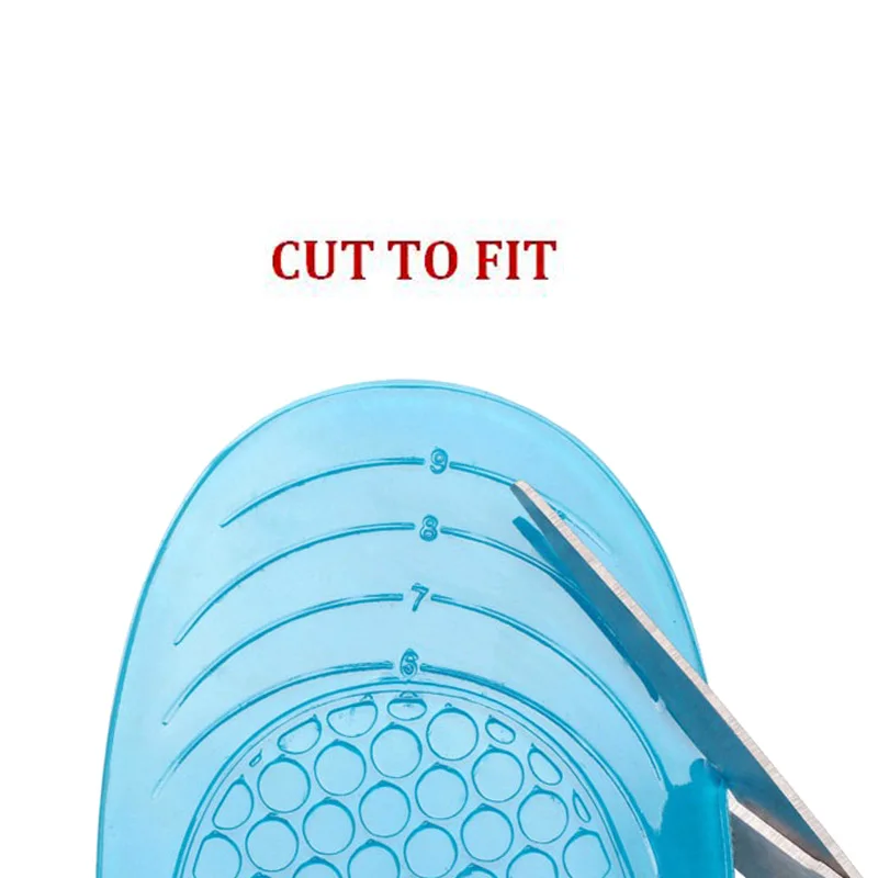 Гибкие силиконовые стельки для обуви дышащие мягкие комфортные футбольного мяча