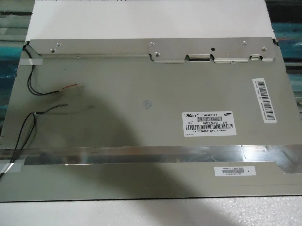 Оригинальный LTM200KT03 20 0 дюймов 1600*900 HD + TFT LCD Панель 2 CCFTs интерфейс LVDS|lvds panel|panel lvds |