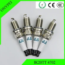 IK20TT 4702(4 шт.) двойной Iridium Power Свеча зажигания для Audi Защитные чехлы для сидений, сшитые специально для Chery VW Toyota Jeep Subaru IK20 TT IK20-TT