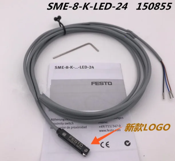 Бесплатная доставка 5 шт./лот оригинальный датчик SME-8-K-LED-24 150855 цилиндр магнит