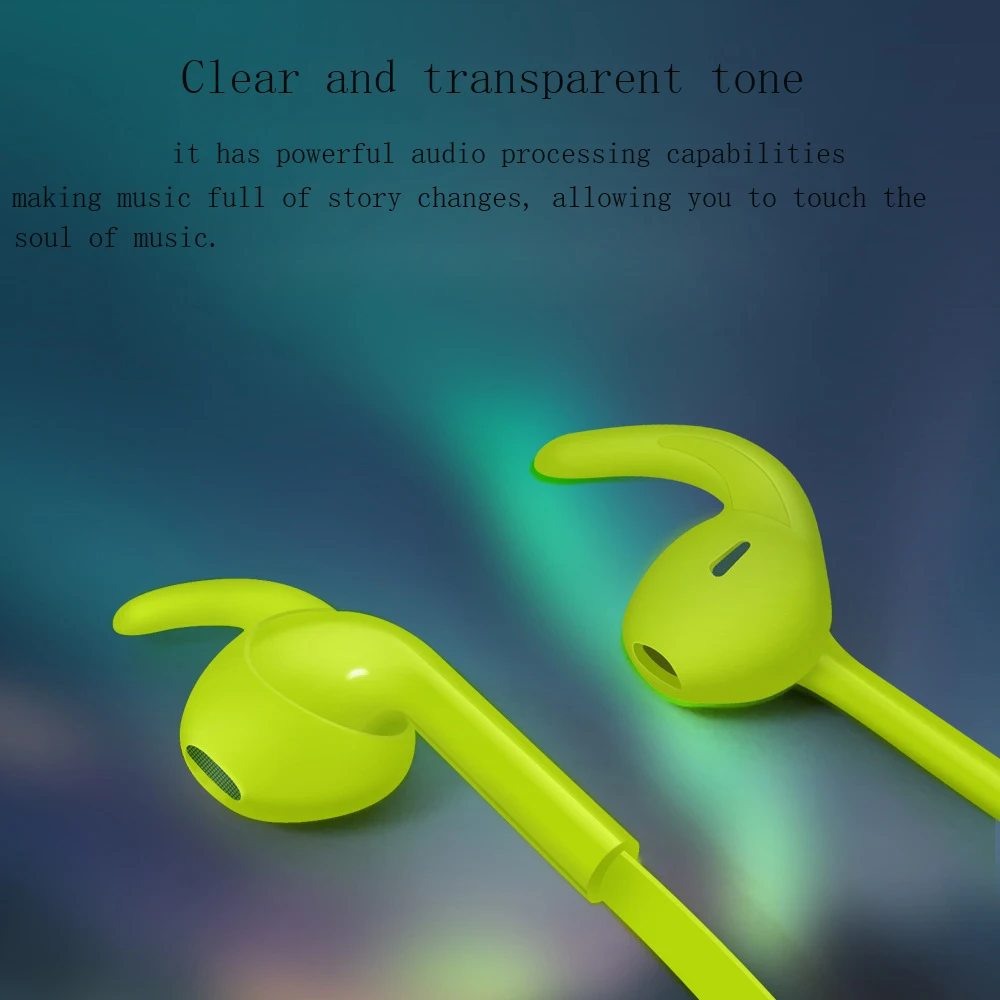 Bass In ear наушники Handsfree Многофункциональная кнопка управления линией с микрофоном