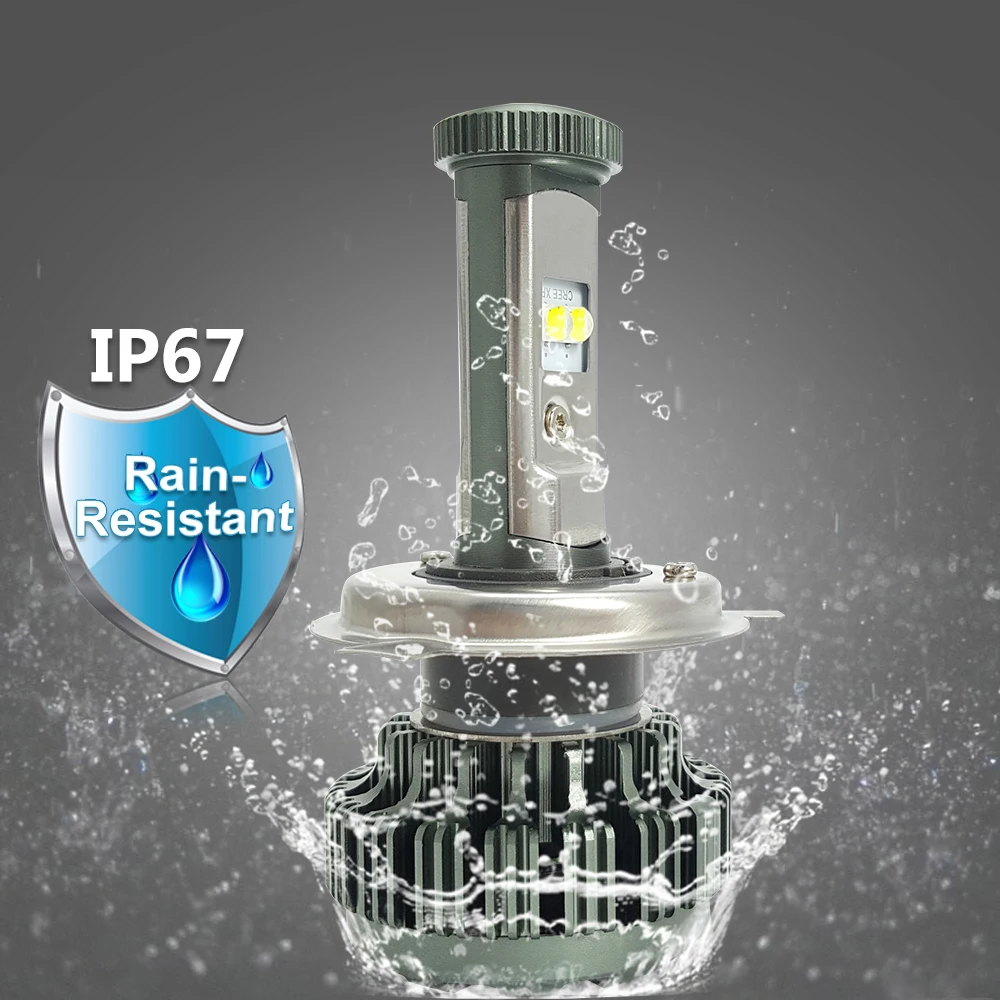 CNSUNNYLIGHT H4 H13 9008 9004 9007 CR/E XPL светодиодный фары автомобиля лампы Hi/Lo луч 8000лм 6000 К белый 8000 к авто налобный фонарь 12 В