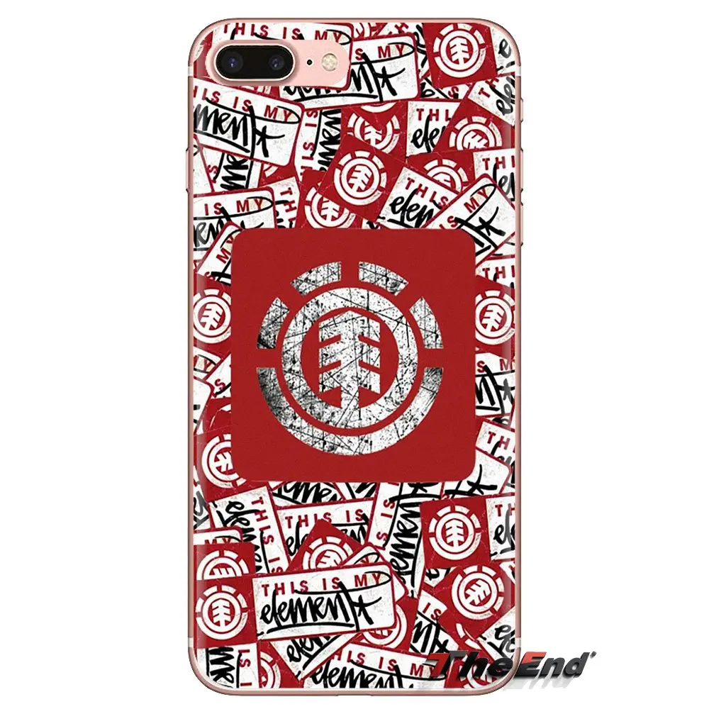 Element skate for life Skateboard Deck Silicone Shell Cover For Xiaomi Redmi 4A S2 Note 3 3S 4 4X 5 Plus 6 7 6A Pro Pocophone F1 |