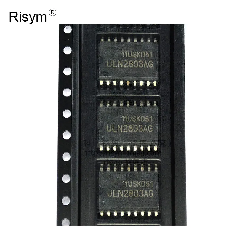 

Новый драйвер транзисторов ULN2803 SMD ULN2803AG Darlington IC SOP