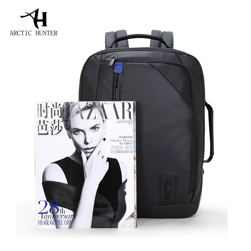 Большой модный многофункциональный водонепроницаемый рюкзак для мужчин 15 6