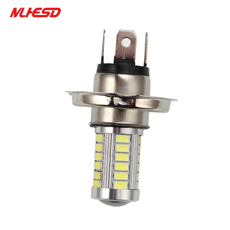 10 шт. H4 33 SMD 5630 5730 Автомобильные светодиодные сигнальные лампы Противотуманные