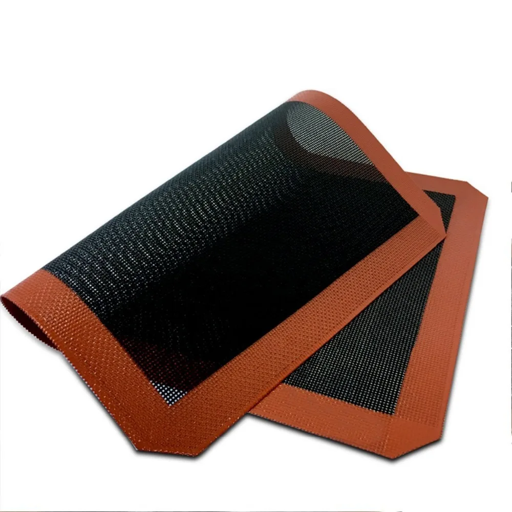 Коврик для выпечки хлеба коврик гриля 100% антипригарный одобрено FDA многоразовый