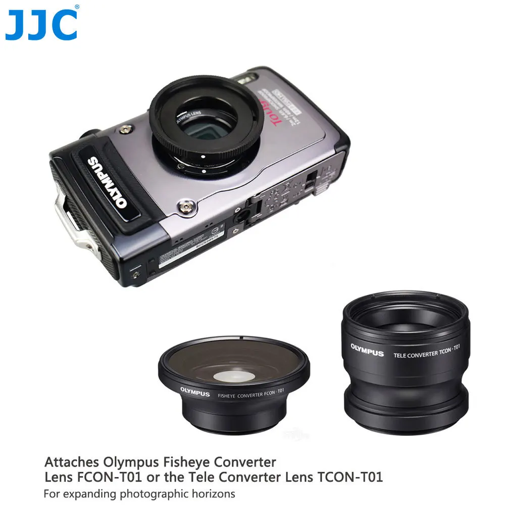 JJC 40,5 мм фильтрующая нить Крепление объектива переходное кольцо для Olympus TG-1/TG-2/TG-3/TG-4/TG-5FCON-T01 TCON-T01 CXamera трубки как CLA-T01
