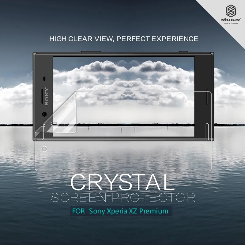 2 шт./лот Защитная пленка для экрана Sony Xperia XZ Premium NILLKIN суперпрозрачная защитная