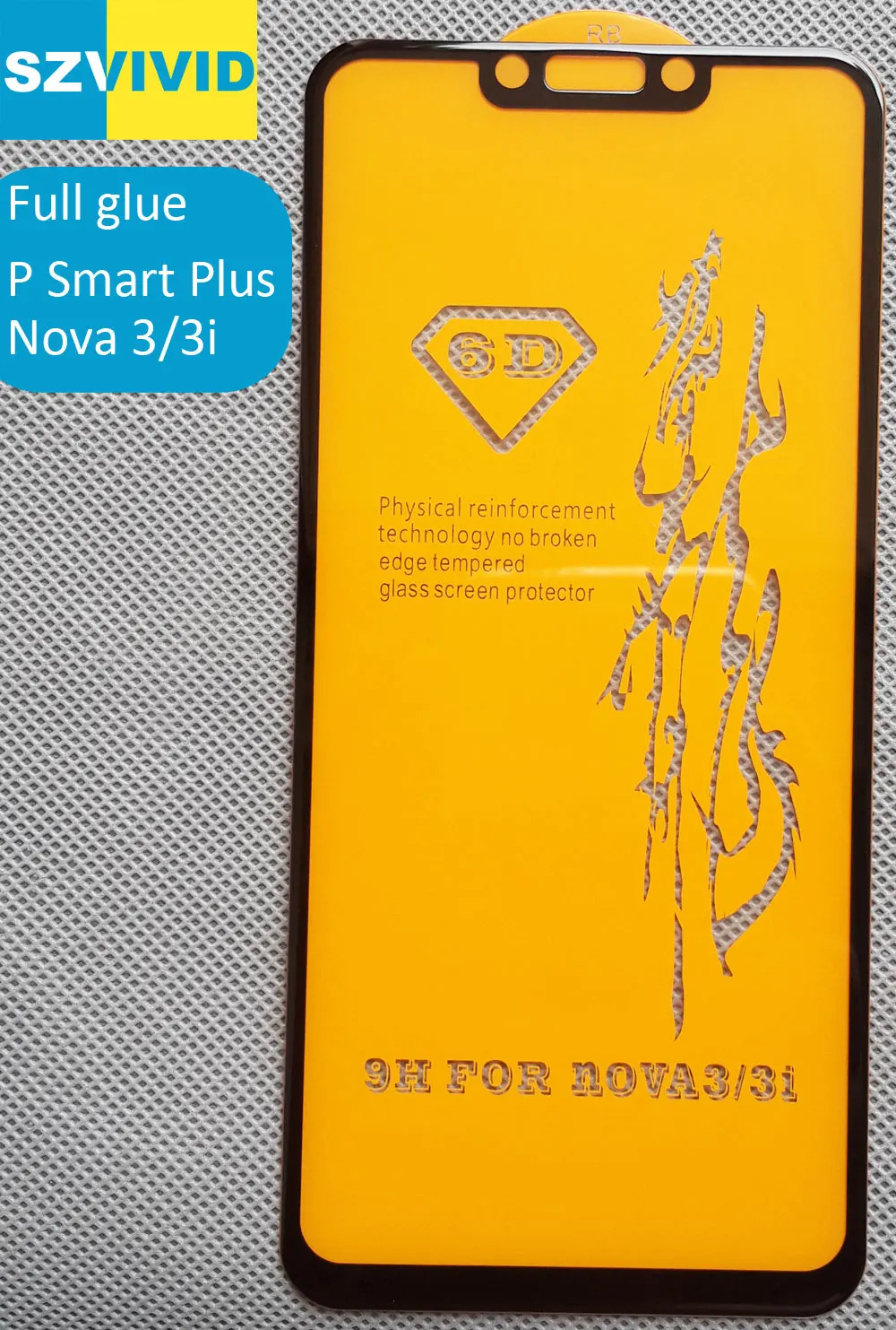 Закаленное стекло на весь экран для Huawei P Smart Plus Nova 4 3 3i 2.5D изогнутое закругленное
