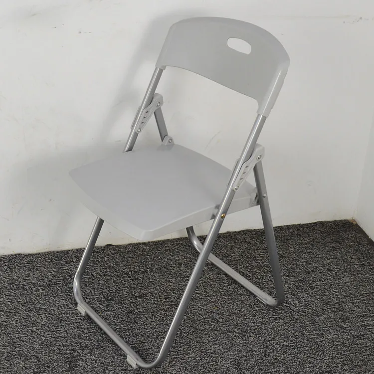 Качественный утолщенный пластиковый складной офисный стул обеденный для