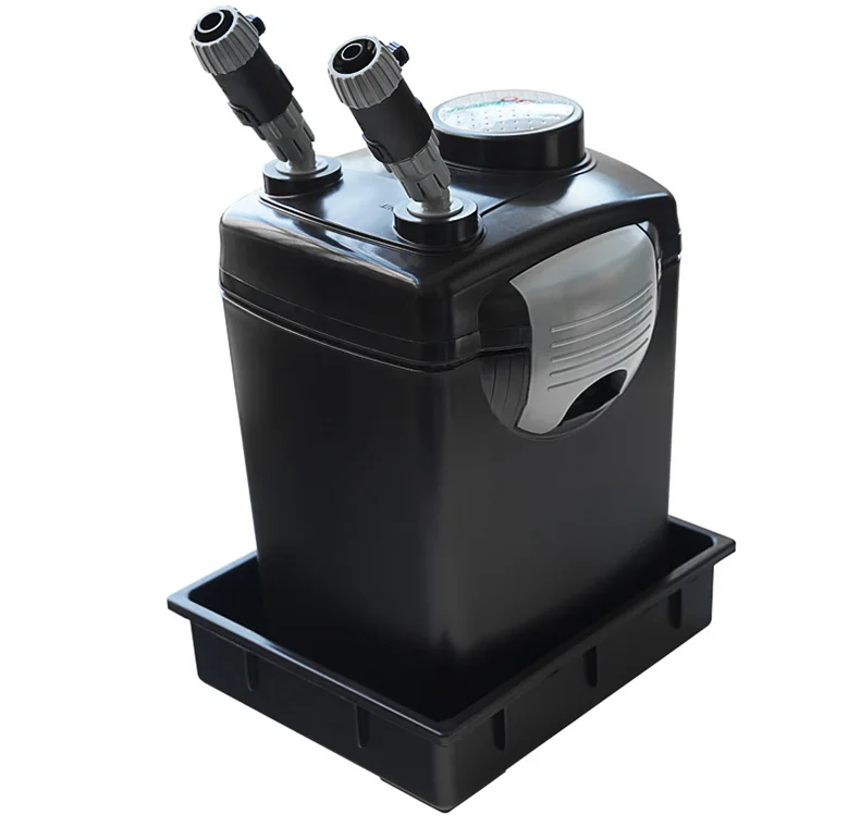 JEBO AP-838 4-х слойный фильтр коробка аквариум фильтр барабанный цилиндр фильтра тихий насос травяной бак Фильтрующее Оборудование черный корпус