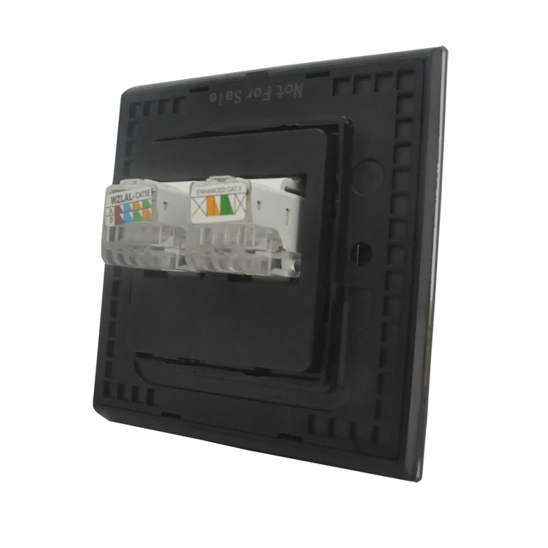 MVAVA двойная ПК LAN настенная декоративная розетка компьютерная Универсальная