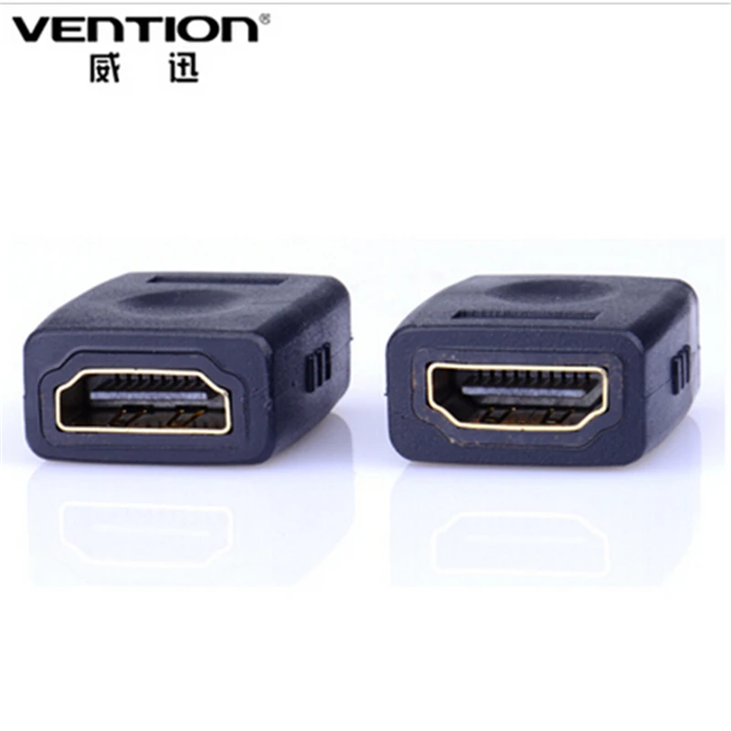 Переходник Vention HDMI-HDMI гнездо-гнездо прямой разъем 1080P для удлинения кабелей HDMI |