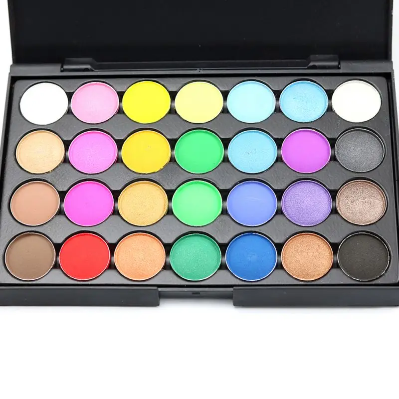 28 Для женщин Nude Make Up Палитры Косметические Shimmer Макияж Тени для век