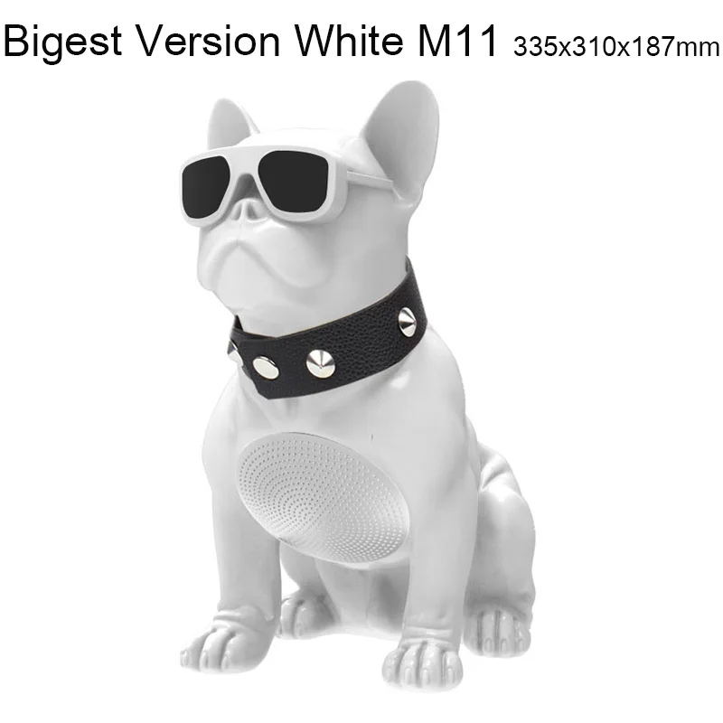 M11 Bigest White Bigest Full Aerobull Nano Bluetooth динамик большой бульдог беспроводной динамик сабвуфер многоцелевой компьютер ПК динамик MP3 плеер - Цвет: M11 Bigest White