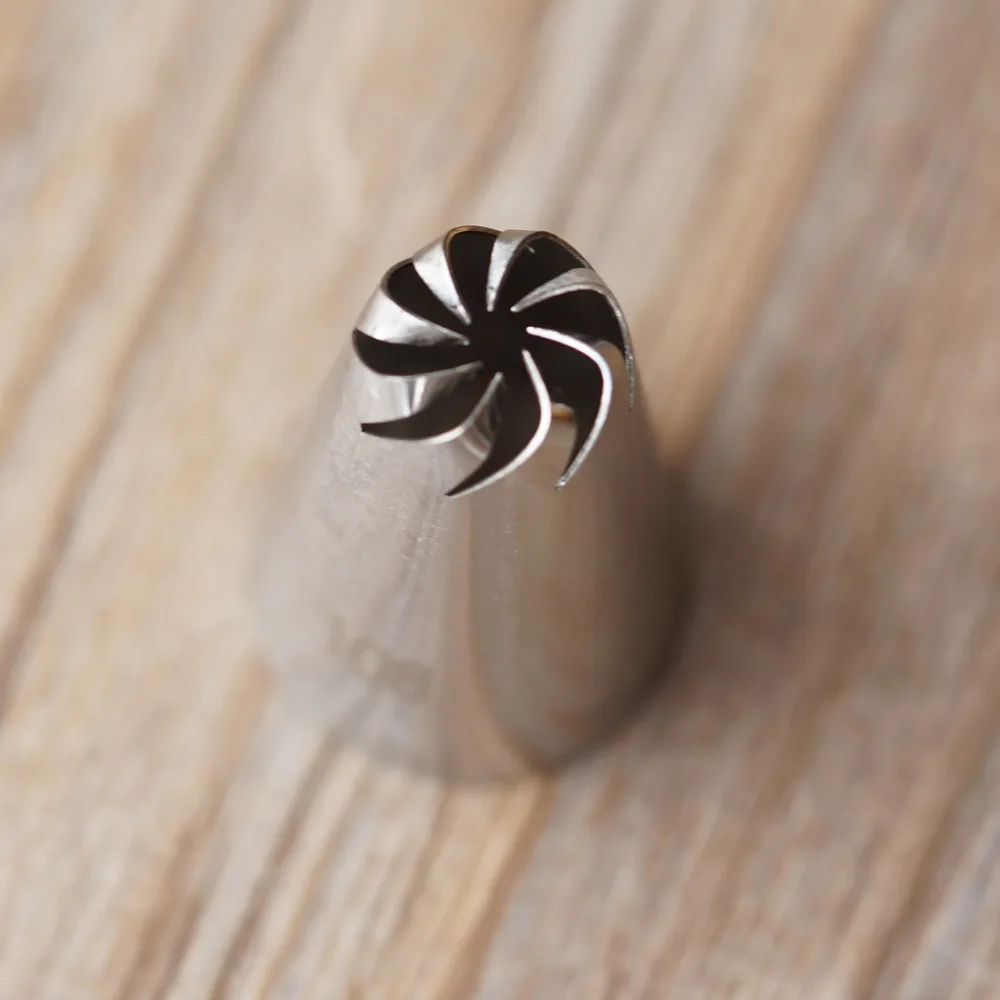 #108 Кондитерская насадка для глазировки торта насадки украшения крема стальные