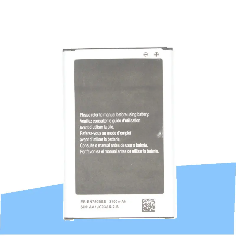 ISkyamS 1x3100 мА/ч EB BN750BBE запасная батарея для Samsung Galaxy Note 3 мини Note3 Neo N750 N7505 N7502|Чехлы с
