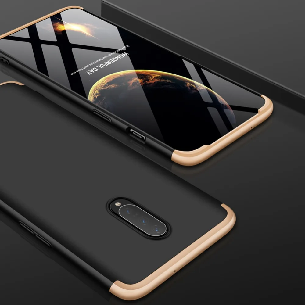 Для OnePlus 7 Pro 6 6 T One Plus 7 5 5 T чехол для телефона Роскошный чехол полностью защищающий телефон матовый 3 в 1 шт. Жесткий Чехол для задней панели Fundas Coque