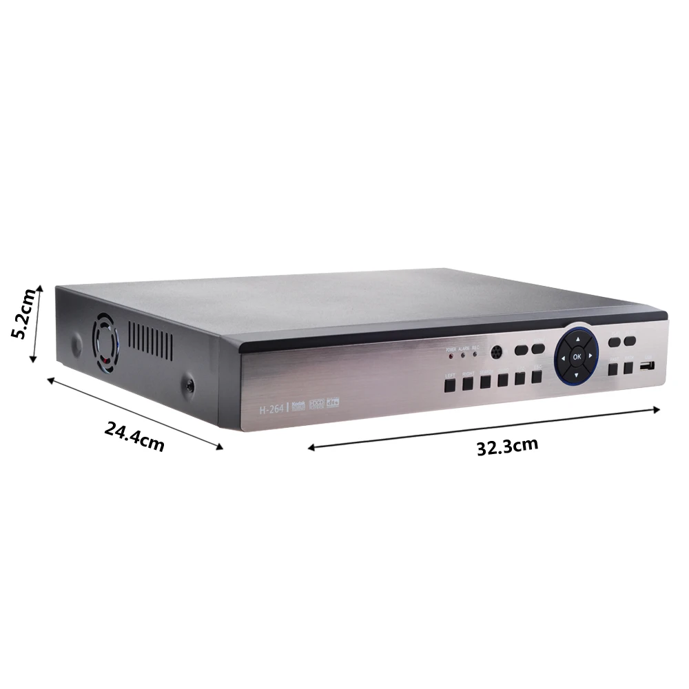 GADINAN 16CH 4MP AHD DVR рекордер IP поддержка 3MP/4MP и 5MP Гибридный CCTV 5 в 1 (AHD/IP/аналоговый/TVI/CVI)