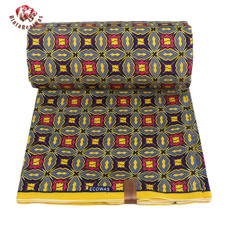 veritable bintarealwax guaranteed real dutch ankara fabric new bintarealwax african wax prints fabric 6 yards fp6005