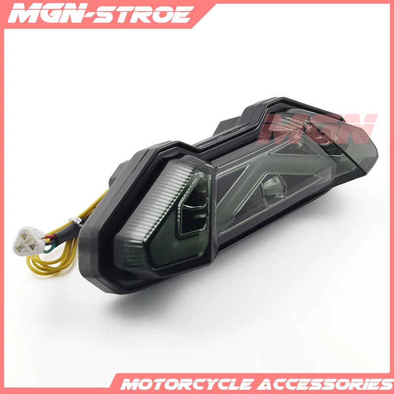 

Motorcycle LED Rear Turn Signal Tail Stop Light Lamps Integrated For FZ-09 MT-09 FZ 09 MT 09 2014 2015 2016 14 15 16
