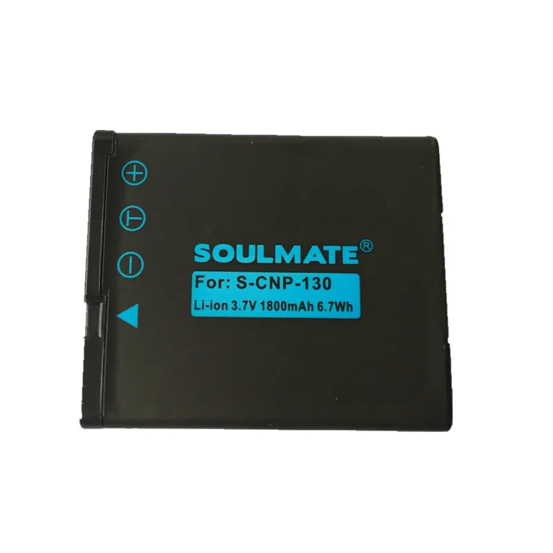 SOULMATECNP 130 литиевые батареи пакет NP цифровой Камера Батарея NP130 для объектива с