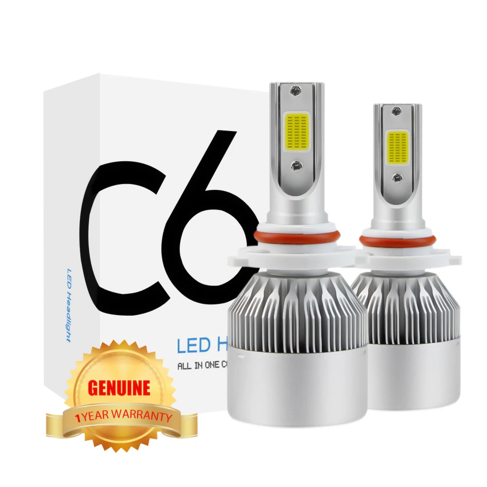 Автомобильные лампочки светодиодные H4 H7 9003 HB2 H11 LED H1 H3 H8 H9 880 9005 9006 H13 9004 9007