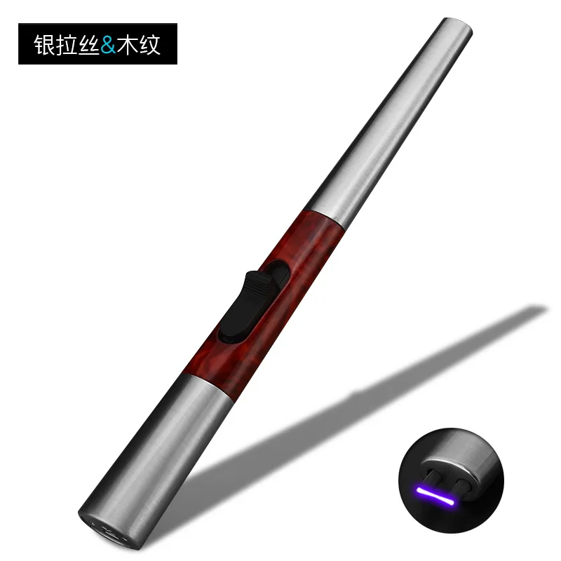 Металлический usb-поджигатель дуги для кухни, барбекю, Свеча для зажигания, пистолет с зажигателем, импульсная Электронная зажигалка, ветрозащитная, для улицы - Цвет: 11