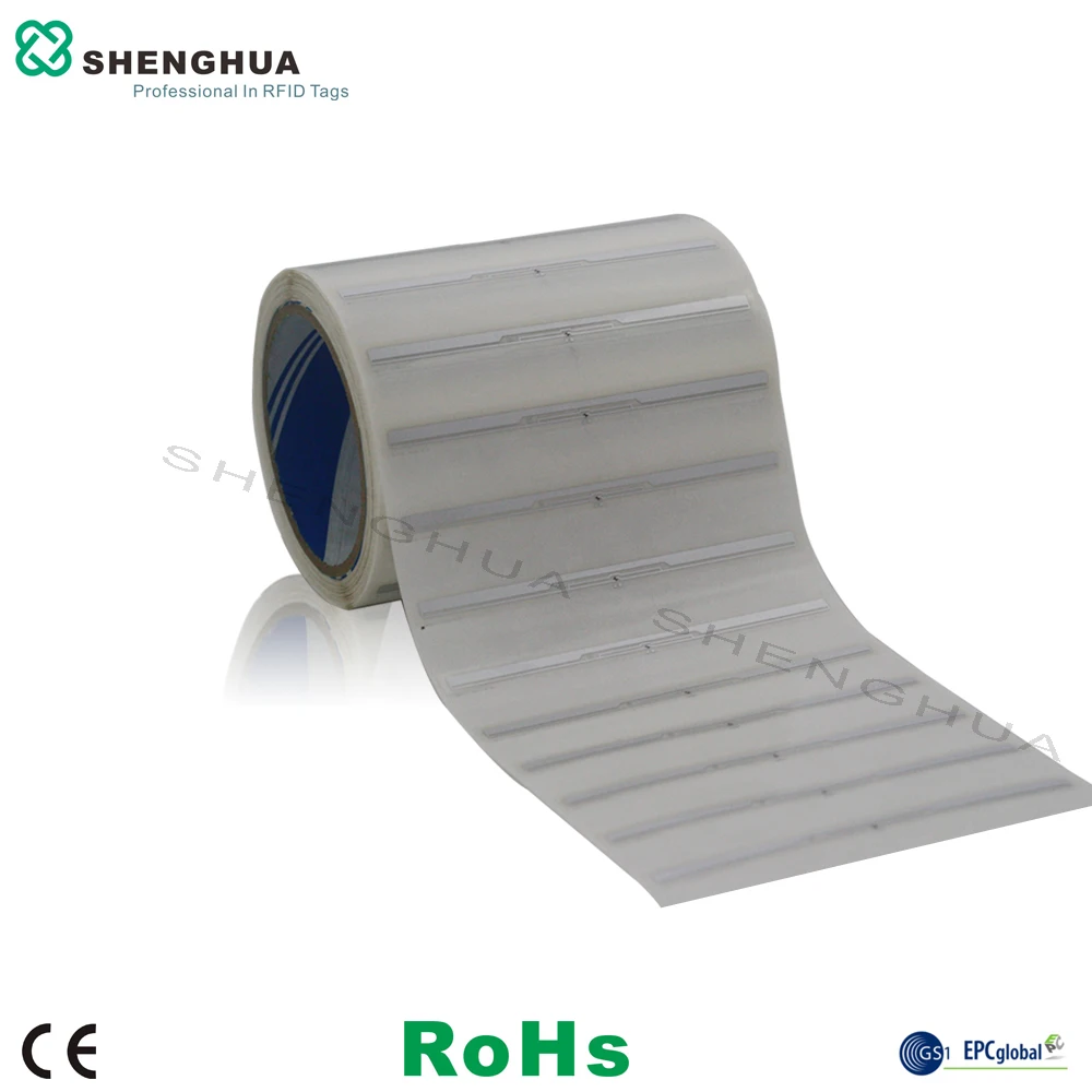 1000 шт./лот ISO18000-6C этикетка Uhf Rfid библиотеки книжный ярлык бумага пустой печати RFID