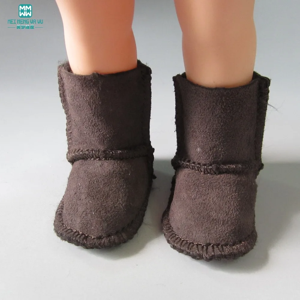 1 пара обувь для кукол 7 см высокие зимние ботинки Cinderell gilr и 1/4 аксессуары bjd|doll