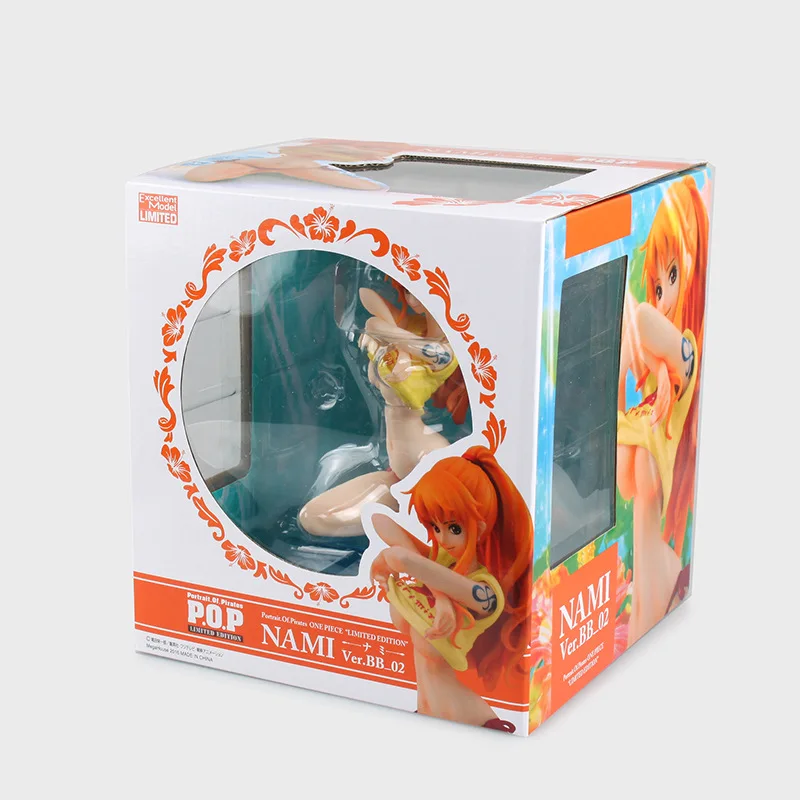 13 см аниме One Piece фигурка Nami BB версия Luffy рубашка снять бикини девушка сексуальная