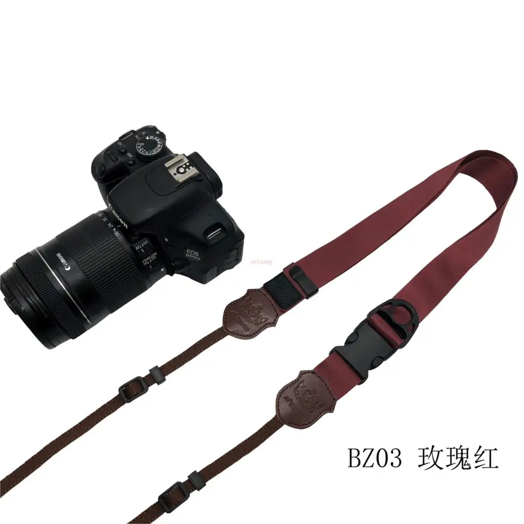 Регулируемый универсальный ремень из искусственной кожи для камеры Canon Nikon pentax Sony