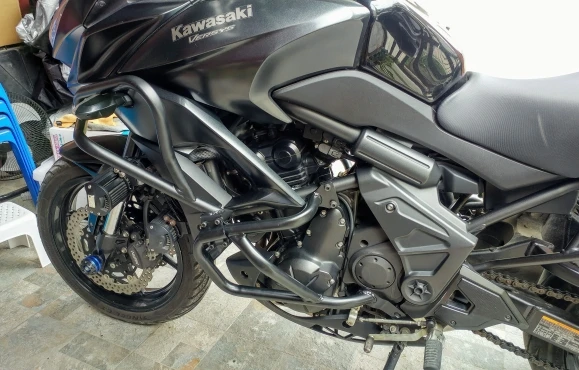 Защита для мотоцикла защита сталь KAWASAKI Versys 650 KLE650 Versys650 2015 2016 2017 2018 | Автомобили и