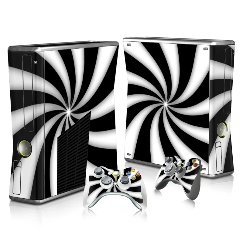 Изготовленный На Заказ дизайнерская наклейка для кожи Xbox 360 Slim консоли и