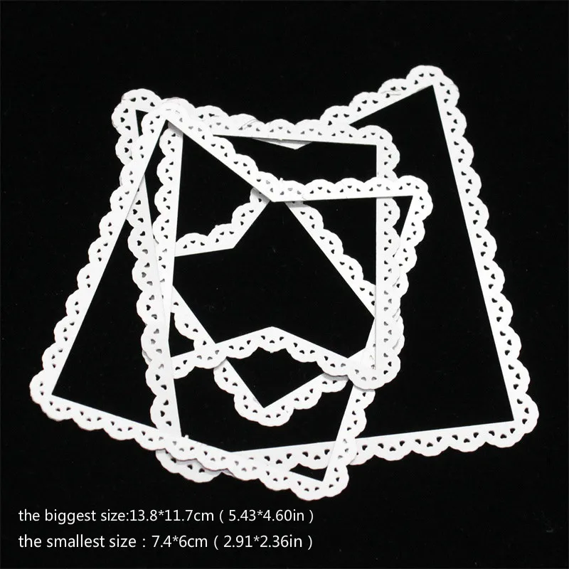 YPP ремесло металлические рамы набор углов режущие штампы трафареты для DIY