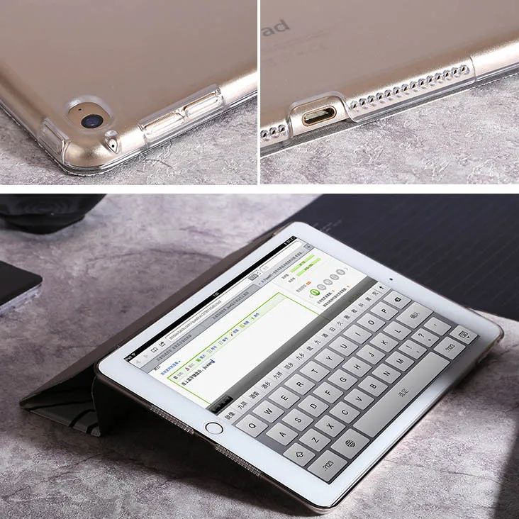 Чехол подставка из искусственной кожи с рисунком звезды для Apple ipad mini 12345 air1 2